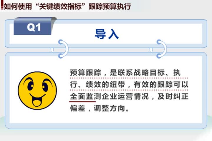 如何使用“关键绩效指标”跟踪预算执行哔哩哔哩bilibili