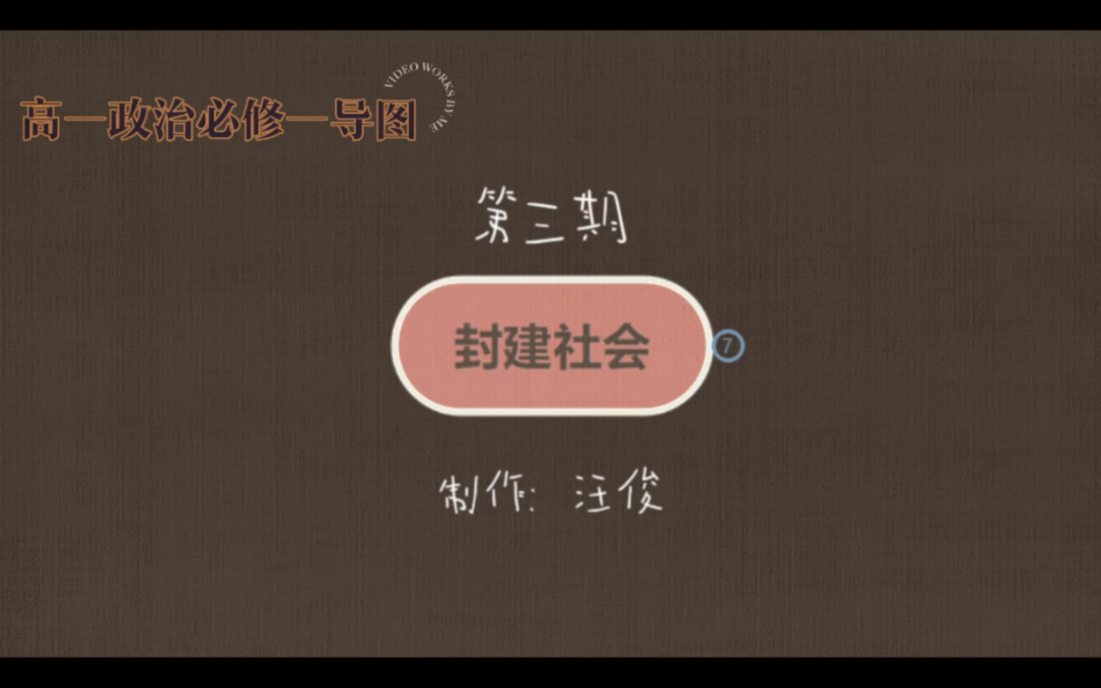 高一政治必修一知识点导图《封建社会的生产力和生产关系》哔哩哔哩bilibili