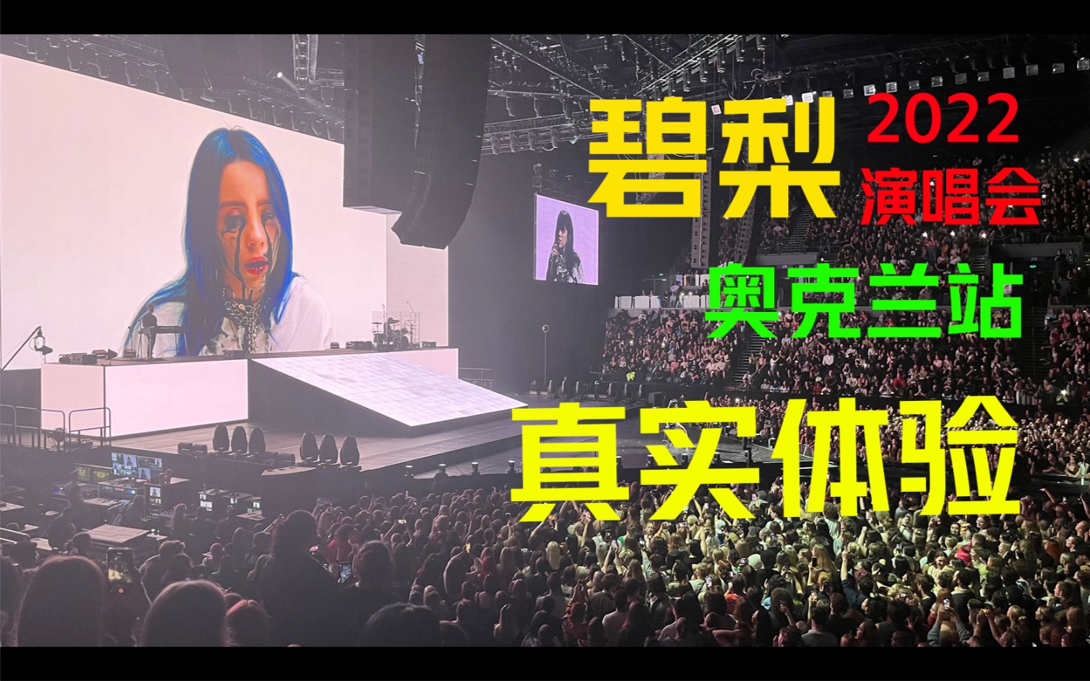 [图]在奥克兰，带你第一视角感受Billie Eilish 的演唱会！！！