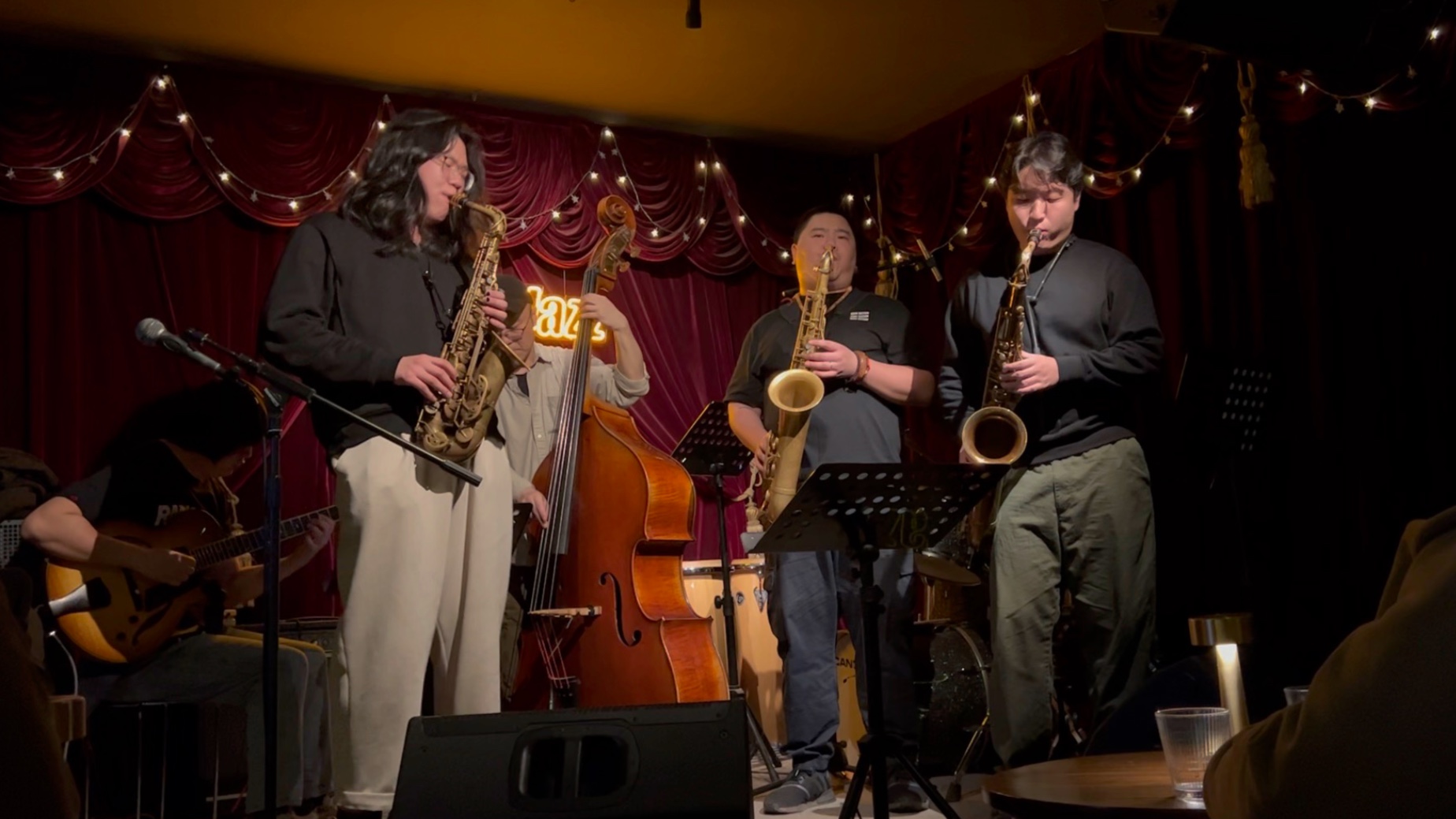 爵士萨克斯三人行