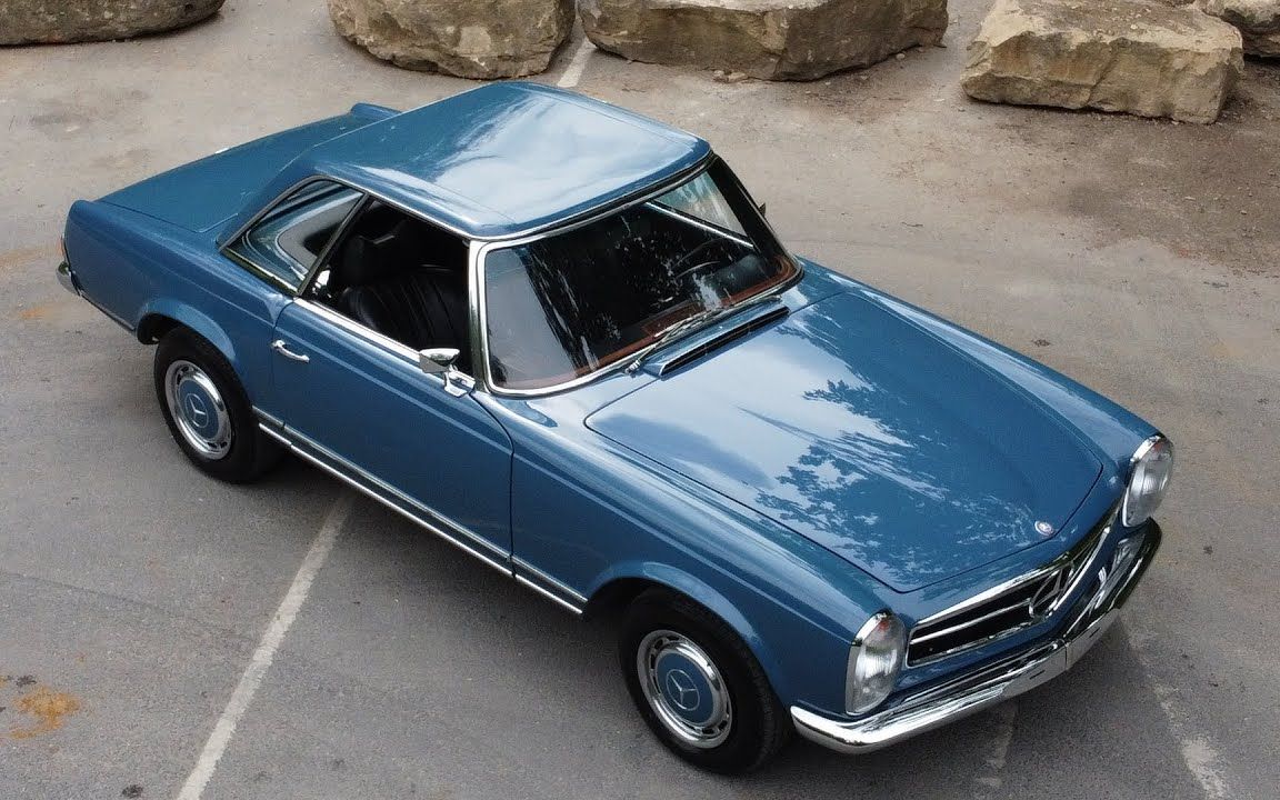 完全修复的奔驰帕戈达280sl