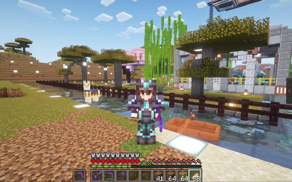 [Minecraft] 1.21新档单人极限178 大树村木材收集之诡异菌哔哩哔哩bilibili我的世界游戏实况