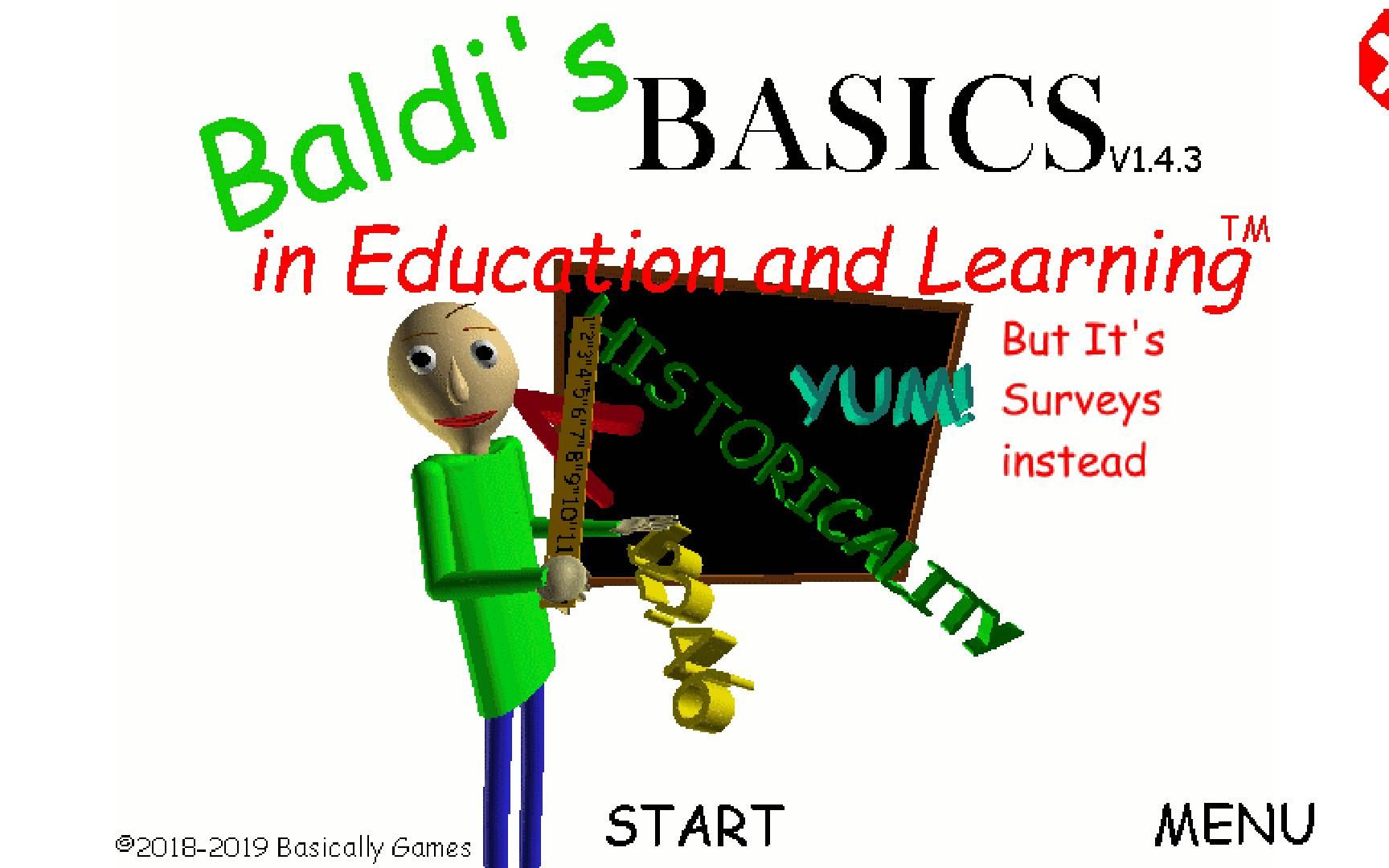 [Baldi's Basics Mod]巴迪的基础,但它是调查单机游戏热门视频