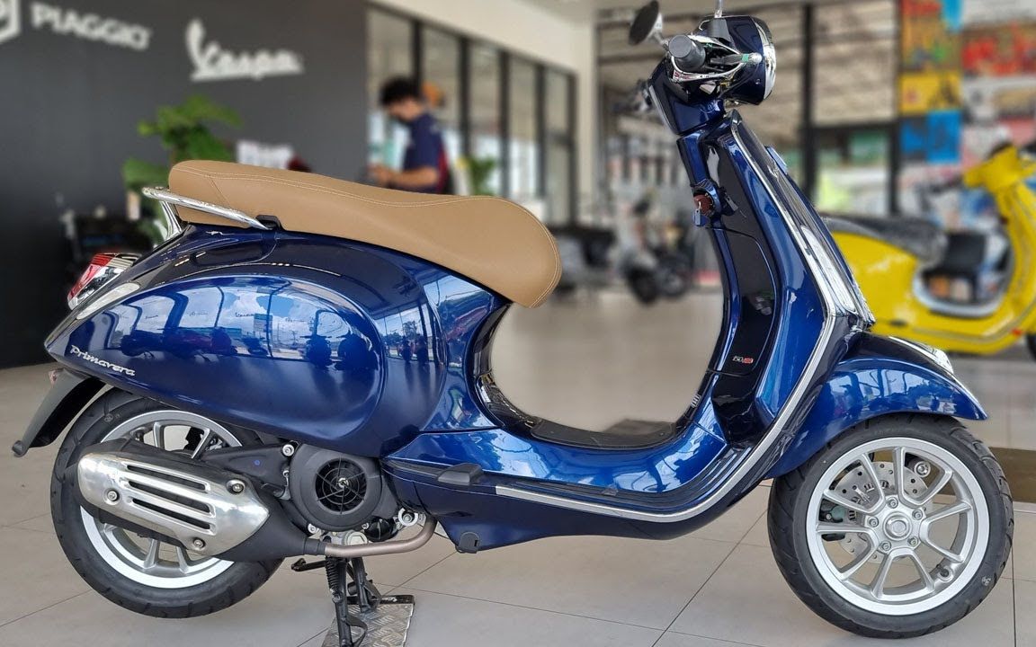 【4k】vespa primavera 150 abs_哔哩哔哩_bilibili