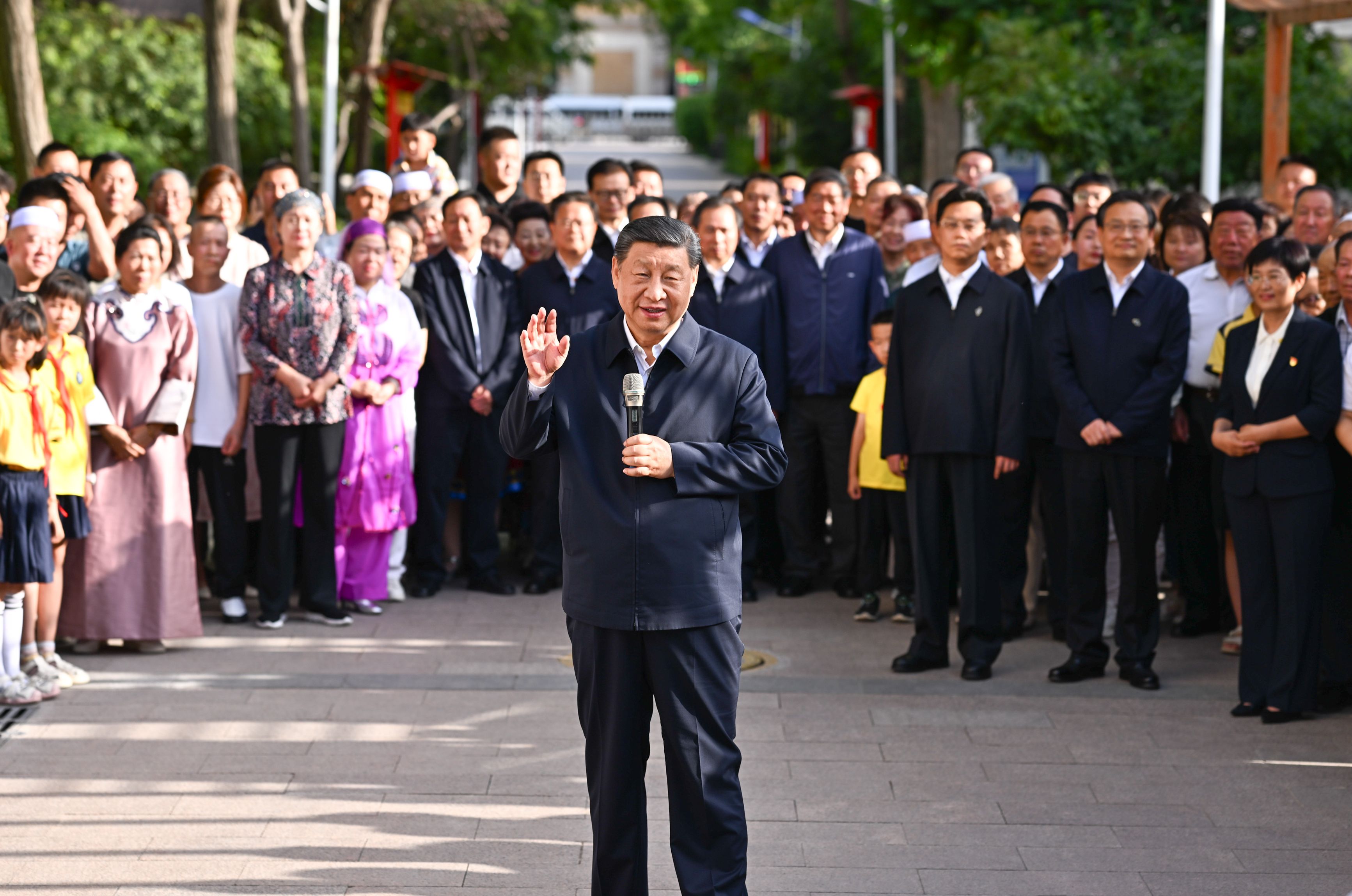 习近平在宁夏考察调研哔哩哔哩bilibili