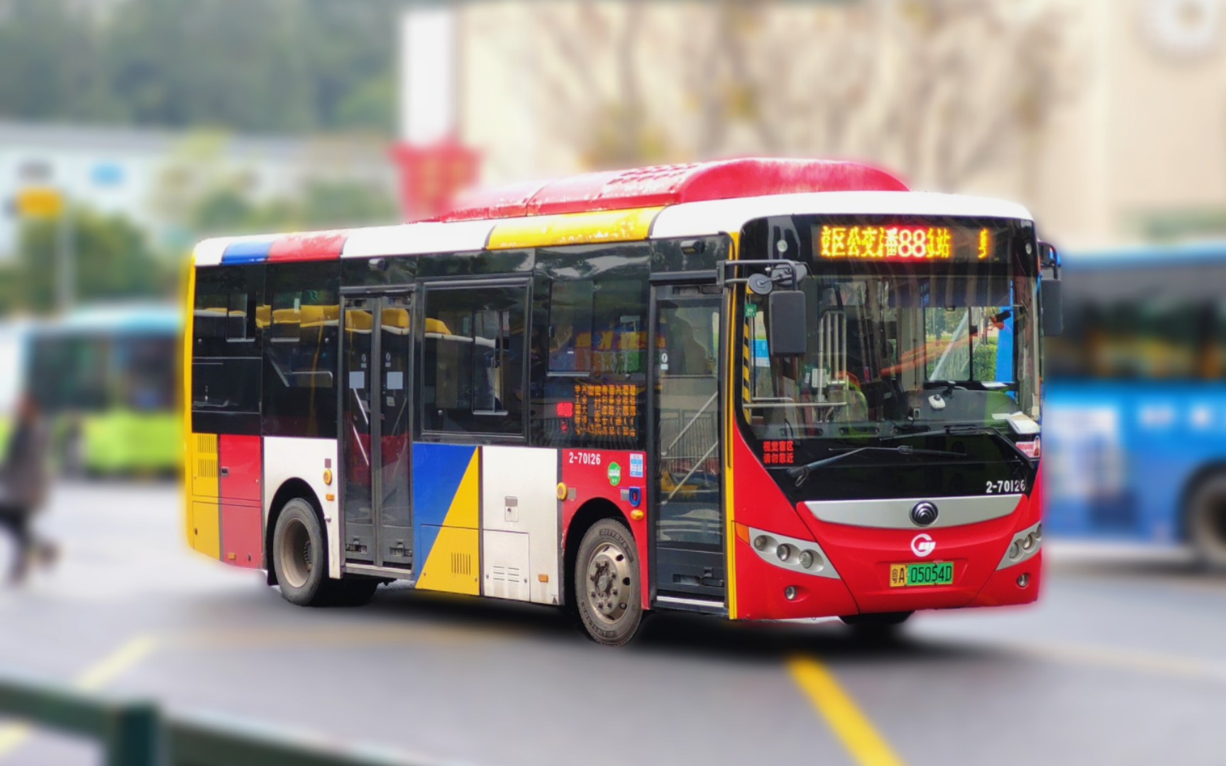 【广州公交】小年作 南村花市绕路特殊走向·番88 华工国际校区公交