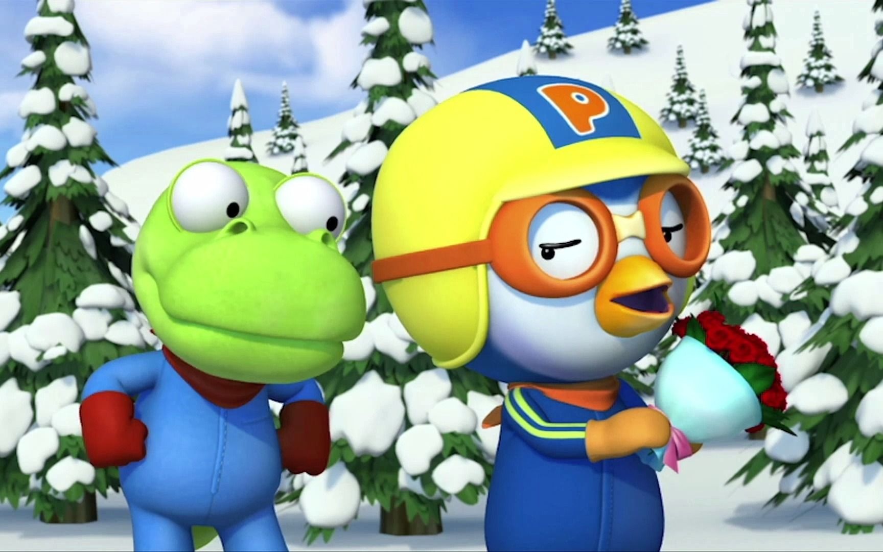 小企鹅啵乐乐第三季 e45_雪橇比赛