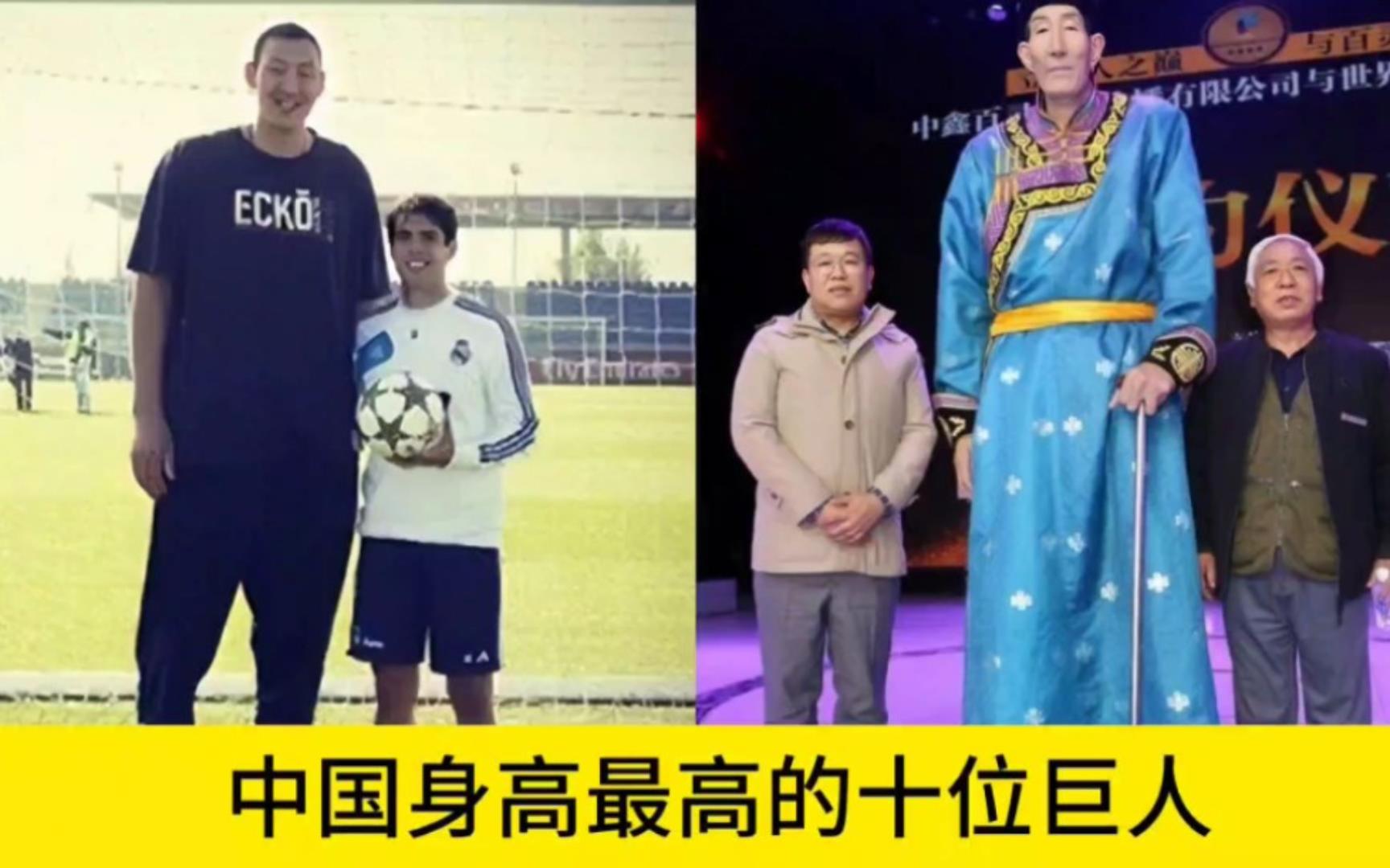 中国身高最高的十个巨人