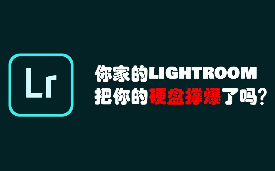 【lightroom储存清理】lr缓存介绍及清理办法/Adobe Lightroom内存储存清理/硬盘清理/数据缓存/照片预览/camera RAW缓存