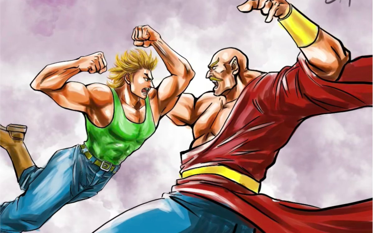 【procreate】临摹港漫龙虎门