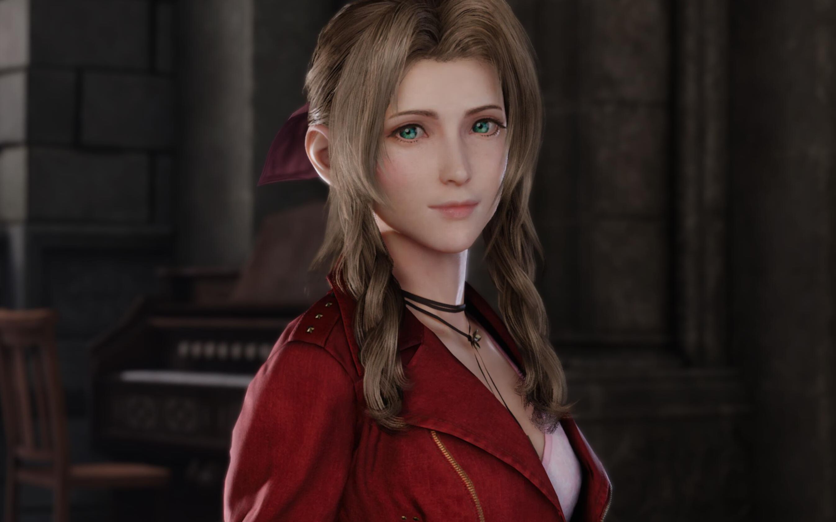 小心脏要完蛋!艾莉丝太会撩了! 最终幻想7 4k hdr ps5_单机游戏热门视