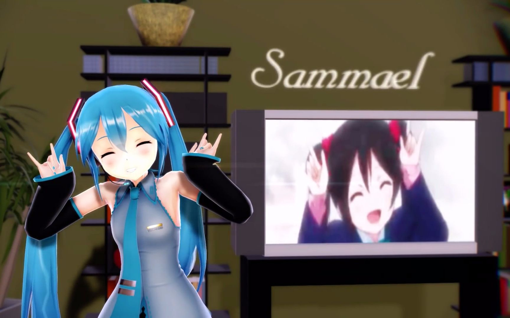 【鬼畜MMD】 跟着初音未来一起MIKU!MIKU!MI!~【BEATSTEP REMIX]  GENTLEMAN 哔哩哔哩bilibili