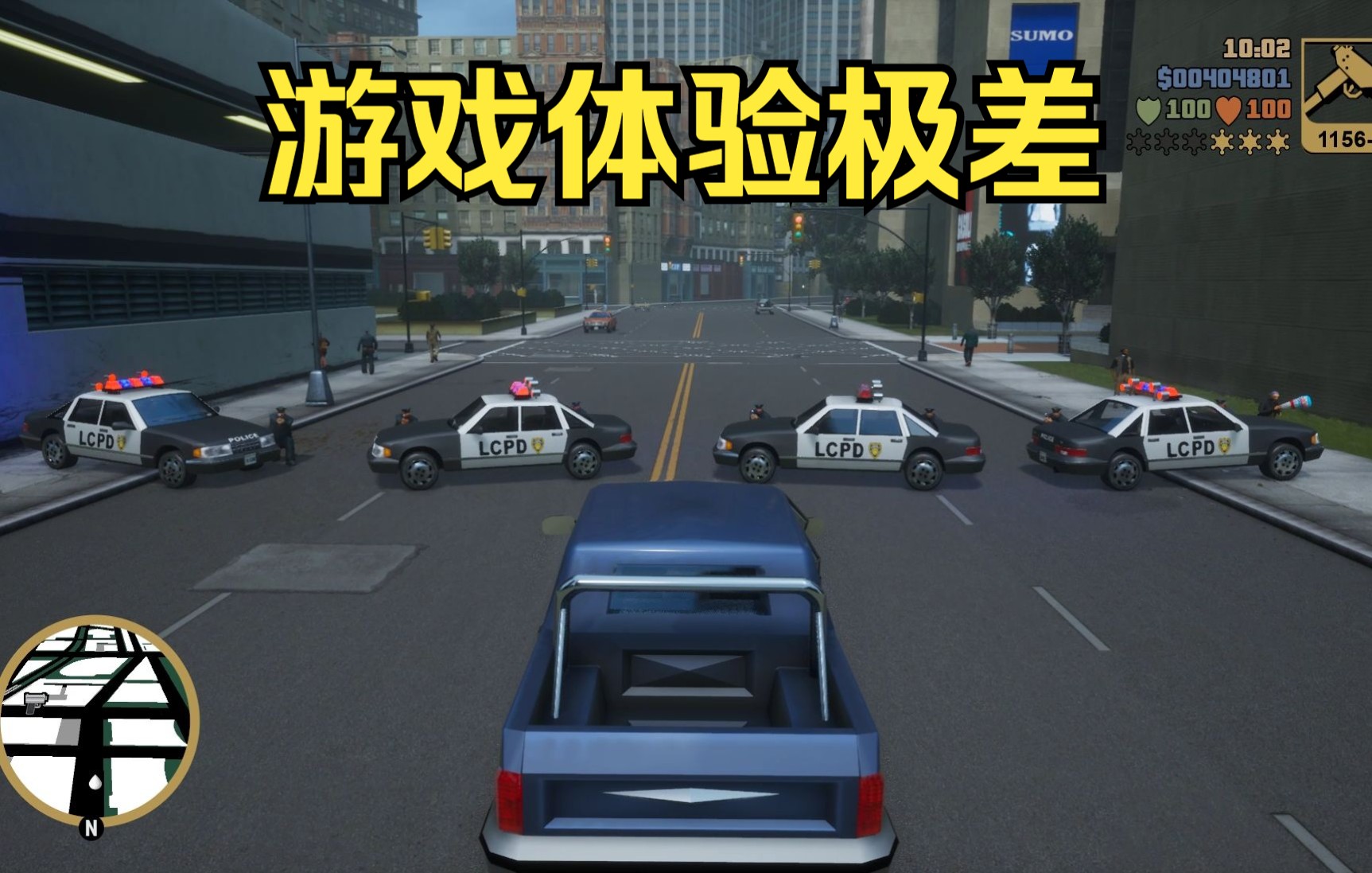 [图]GTA3终极版：游戏体验极差的任务，差点蚌埠住了