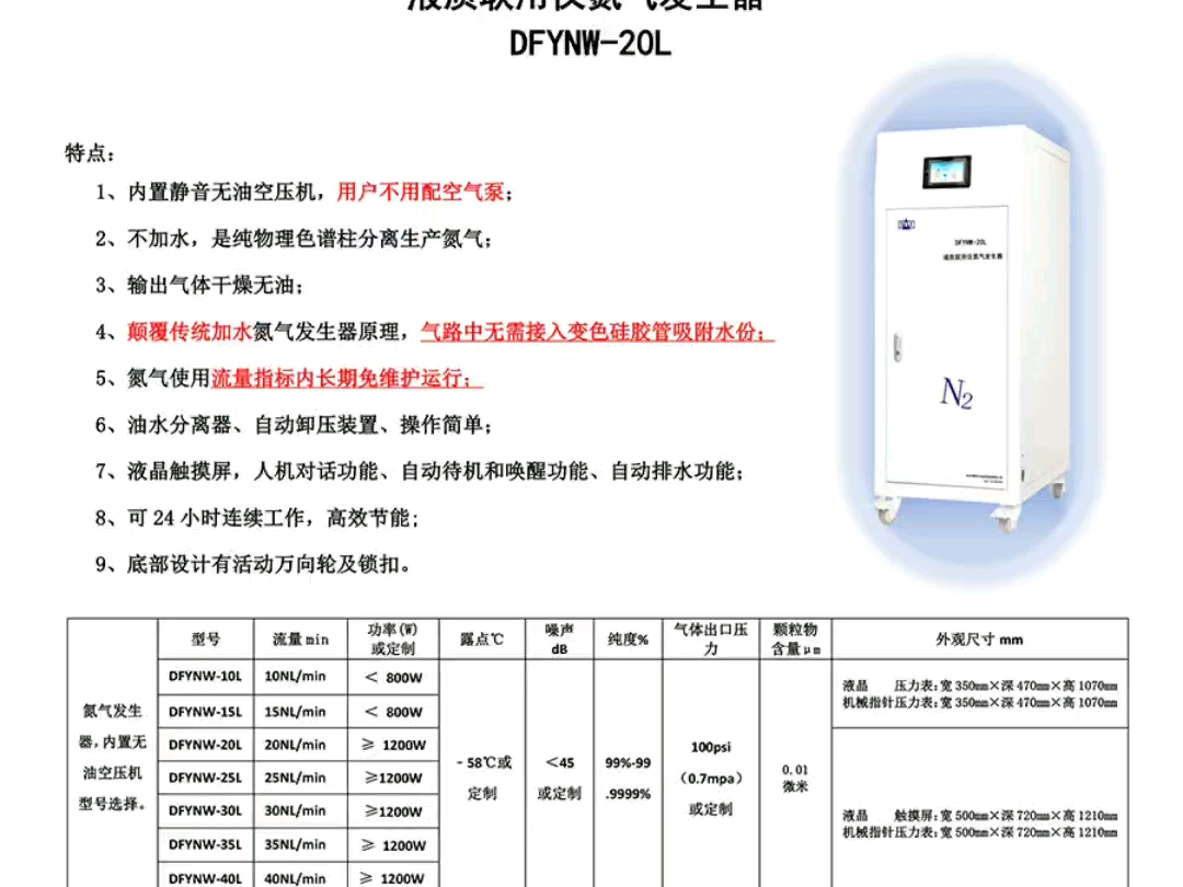 液质联用仪氮气发生器,应用在制药、化学及生命科学领域对复杂混合物的结构分析及定量研究.使用的过程中更加智能,更加稳定,更加便捷.哔哩哔哩...