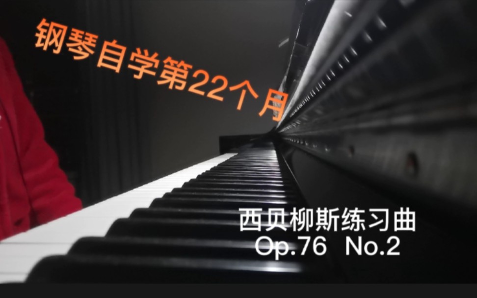 [图]钢琴自学第22个月：西贝柳斯练习曲