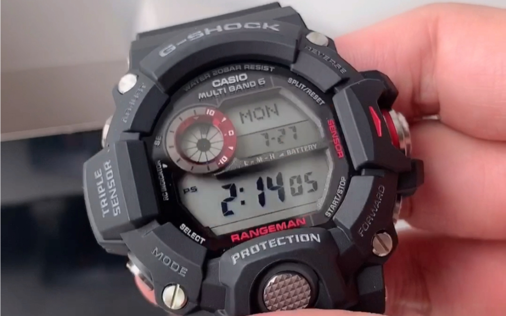 【姐夫先生】卡西欧g-shock gw9400猫人小手表!