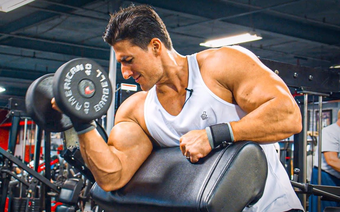 萨迪克手臂超级组训练 | 双语字幕 | sadik hadzovic_哔哩哔哩_bili