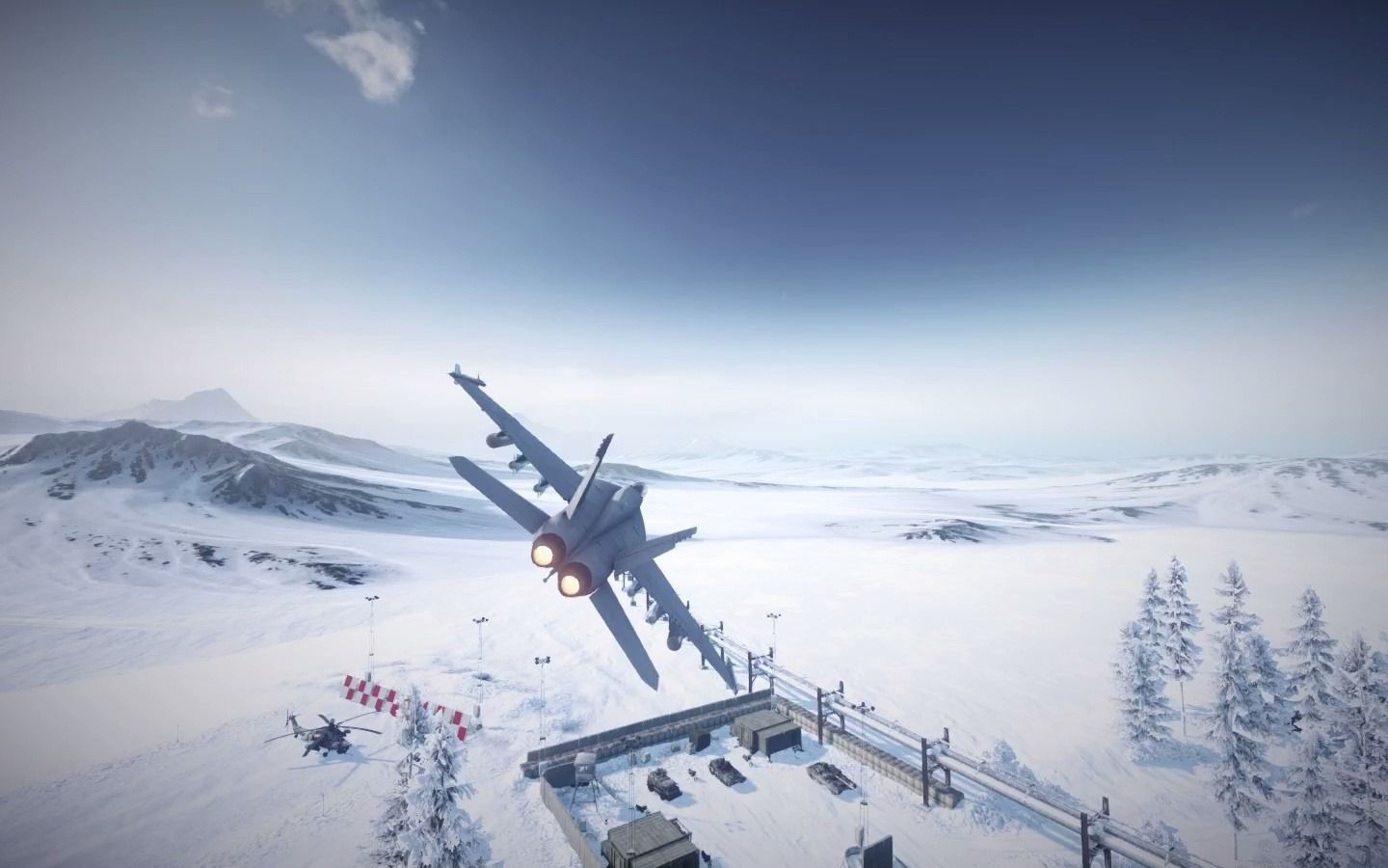 【战地3】最美的地图之六:沙巴兰管线(f18-大黄蜂视角)_哔哩哔哩 (゜