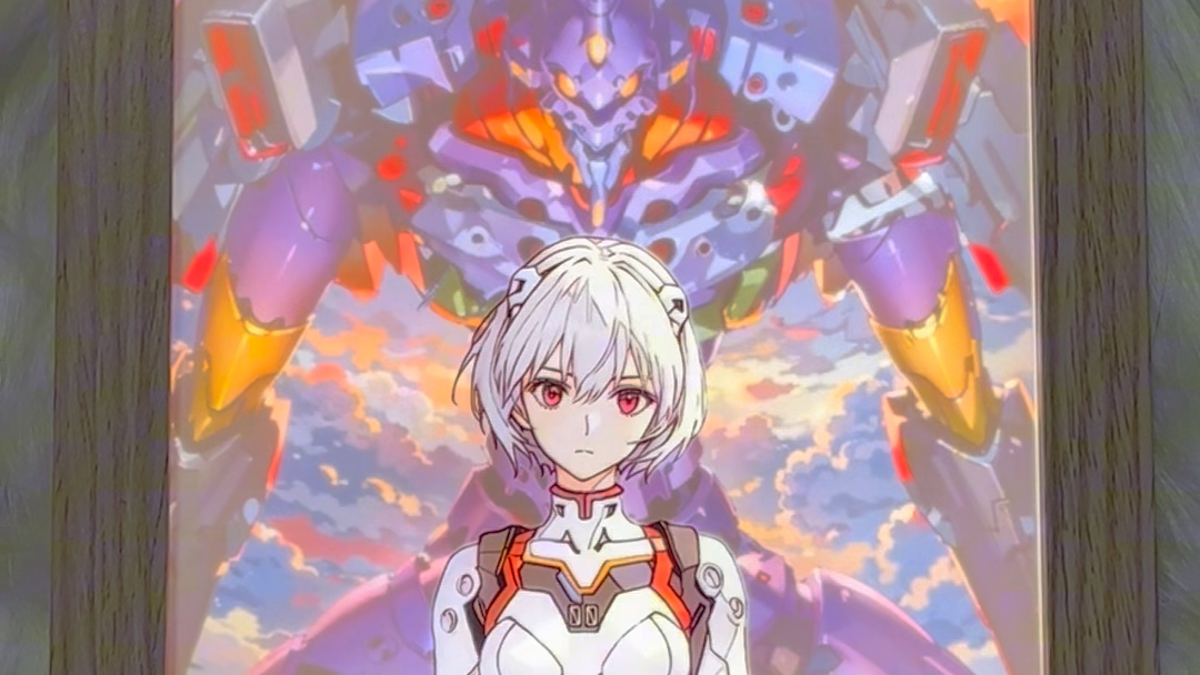 原创eva新世纪福音战士绫波丽初号机灯光画