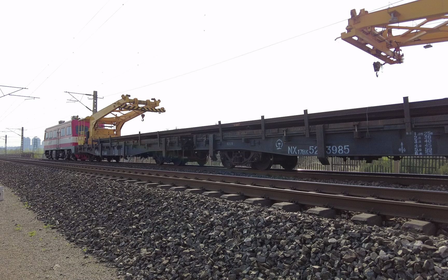 京局秦皇岛工务段金鹰重工gc-270型轨道车_哔哩哔哩_bilibili