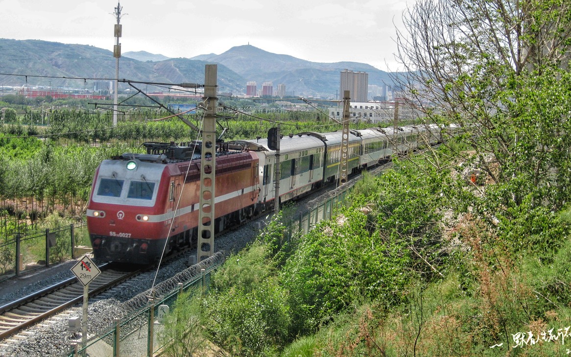 【2017暑运】一路有你,韶山7e——甘肃/青海大运转 ss7e电力机车牵引