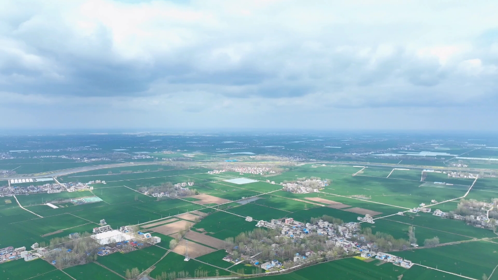 欢迎皖北一望无际的大平原