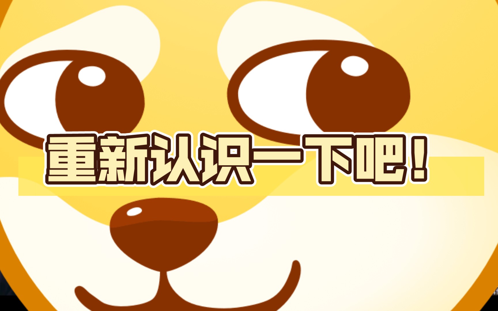 重新认识一下吧!