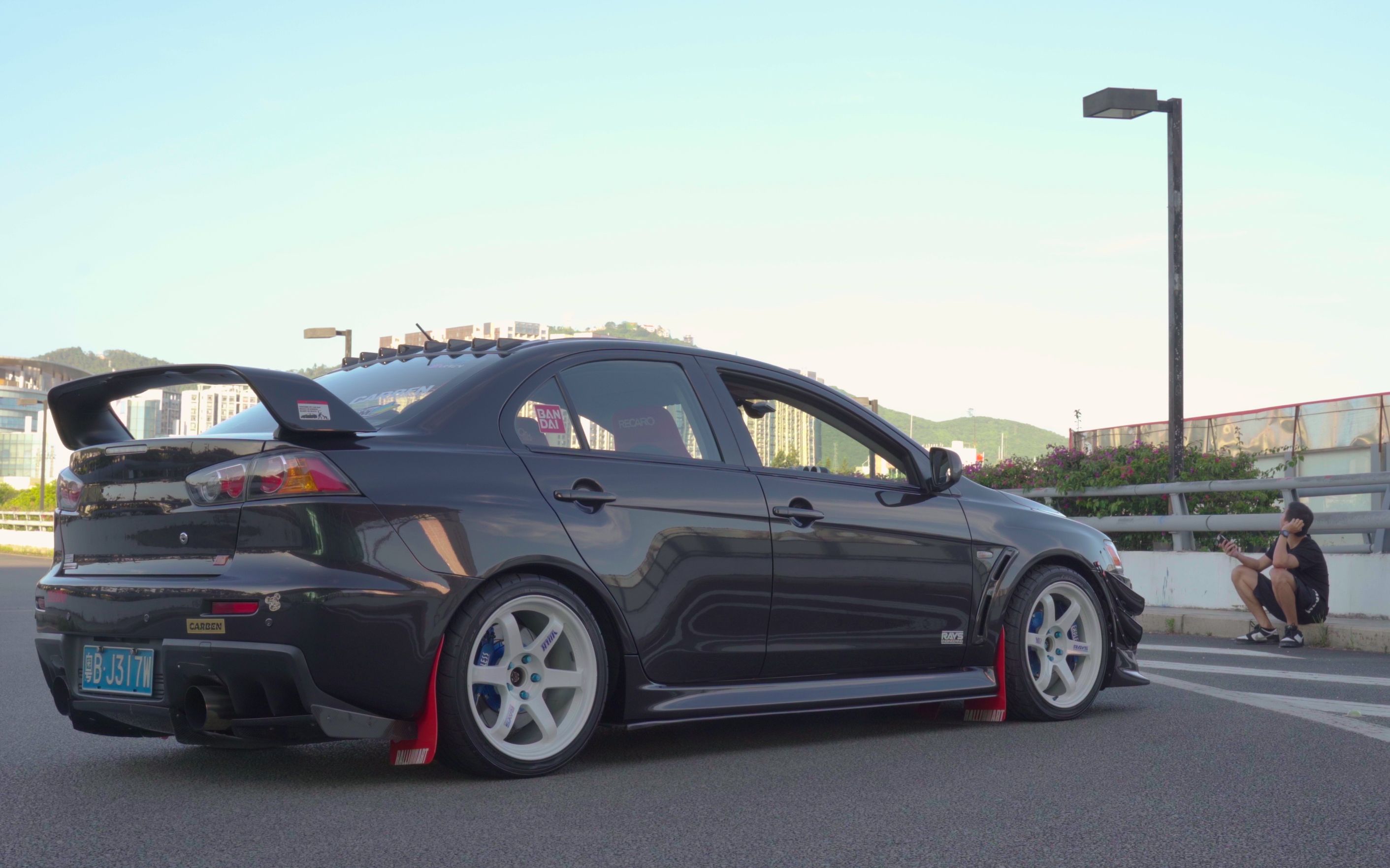 这是一台真诚的车三菱evo车主的内心独白