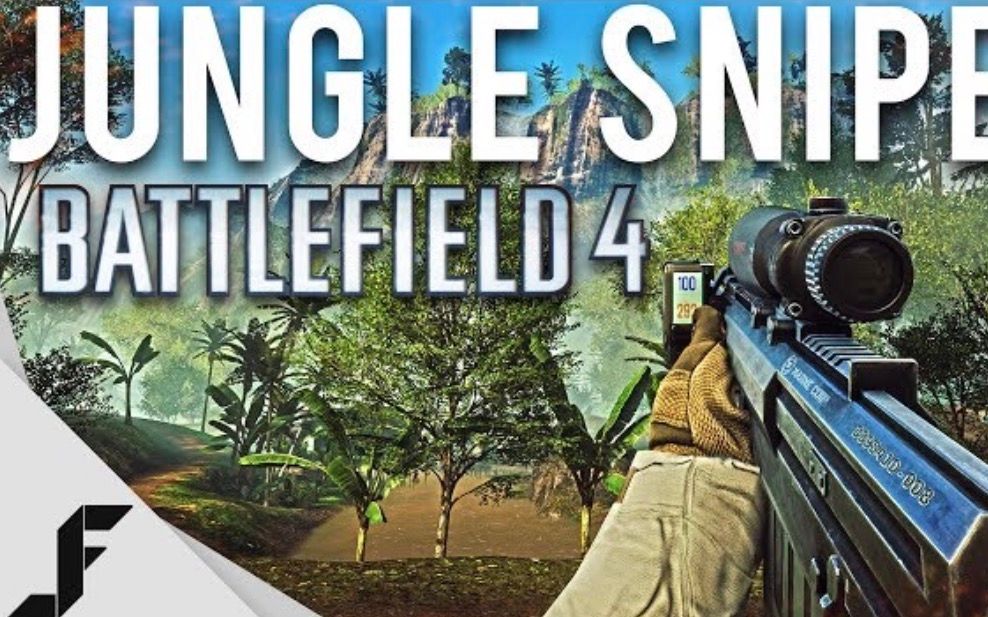 【jackfrags】战地4 丛林狙击手_哔哩哔哩 (゜-゜)つロ 干杯~-bili