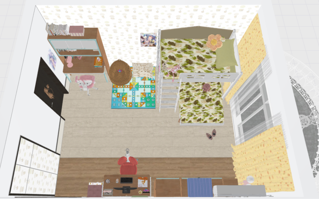 还原《巴啦啦小魔仙》美琪美雪的房间 巴啦啦能量沙罗沙罗小魔仙全身