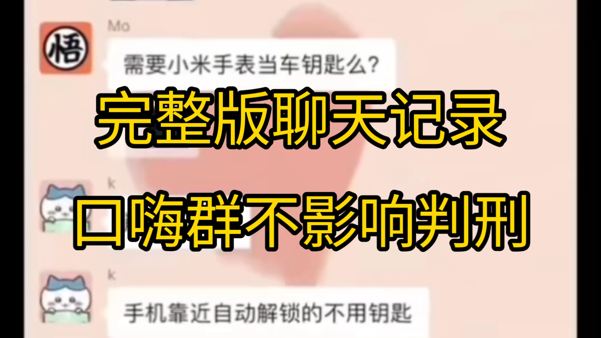 南通小米SU7车主事件,完整聊天记录出来.连咖啡店也口嗨,但是口嗨群,不影响判刑.哔哩哔哩bilibili