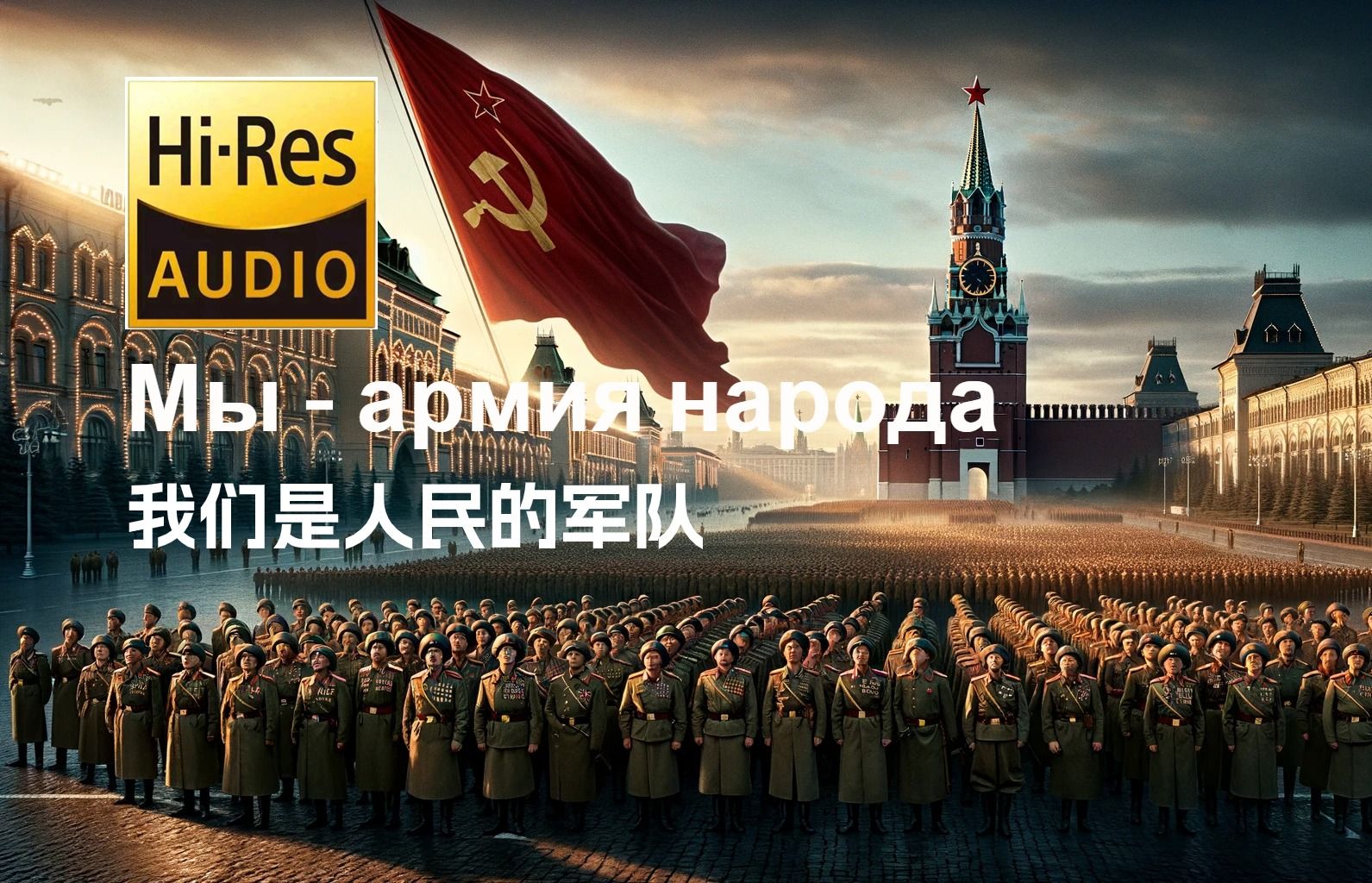 [图]【Hi-Res黑胶试听】我们是人民的军队 Мы - армия народа