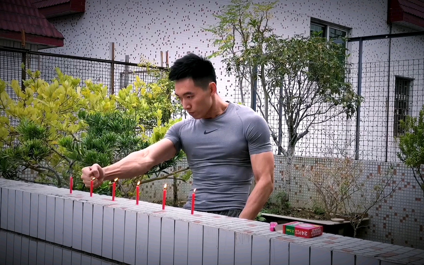 街健训练之番外篇-咏春寸拳寸劲灭蜡烛