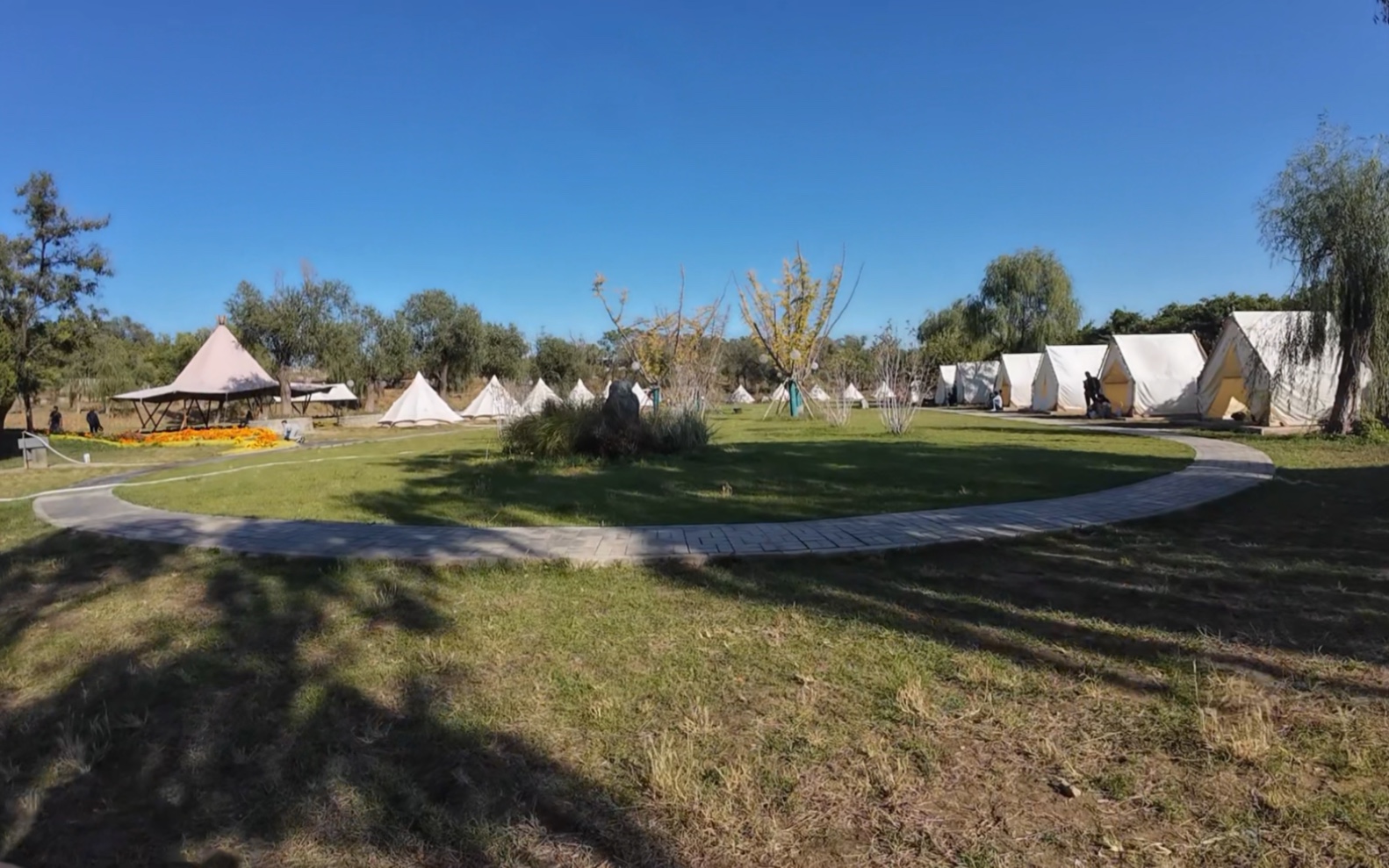 北京牛口峪湿地公园秋季游玩(二)