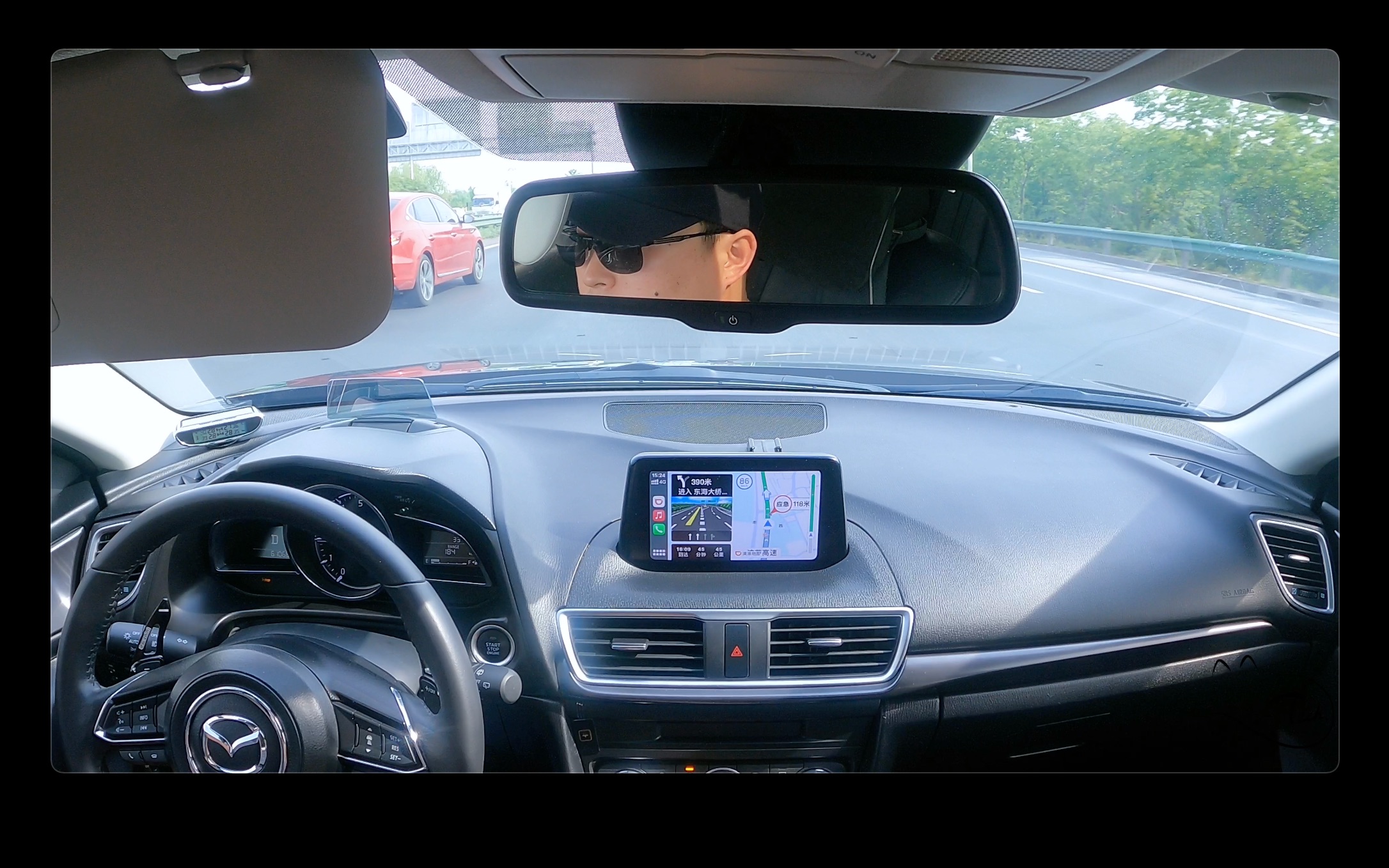 「CarPlay 日常」滴滴导航支持 CarPlay 了!高速公路体验如何?上路拍给你看!哔哩哔哩bilibili