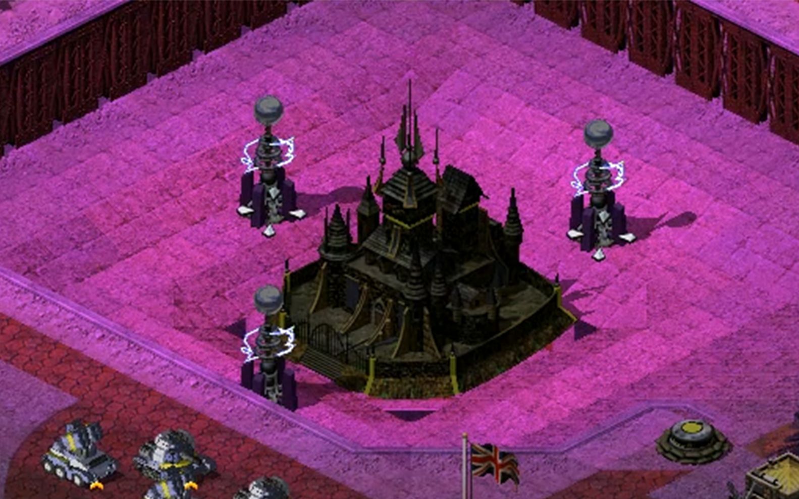 红色警戒2防守浮岛要塞