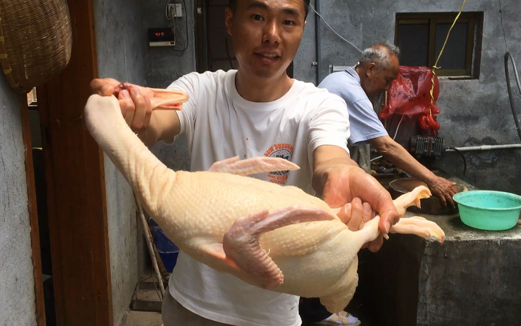 鸭子怎样拔毛才快农村小伙教你这一招拔鸭毛像脱衣服一样快