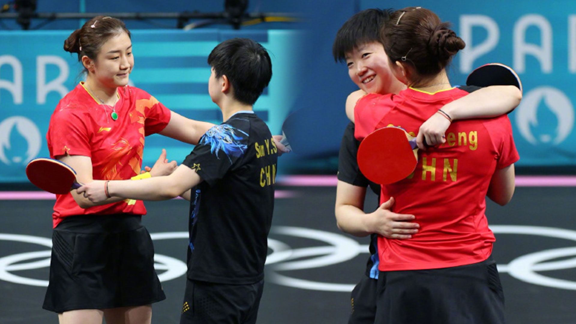 世界杯陈 梦对孙颖 莎的比赛相关图片1