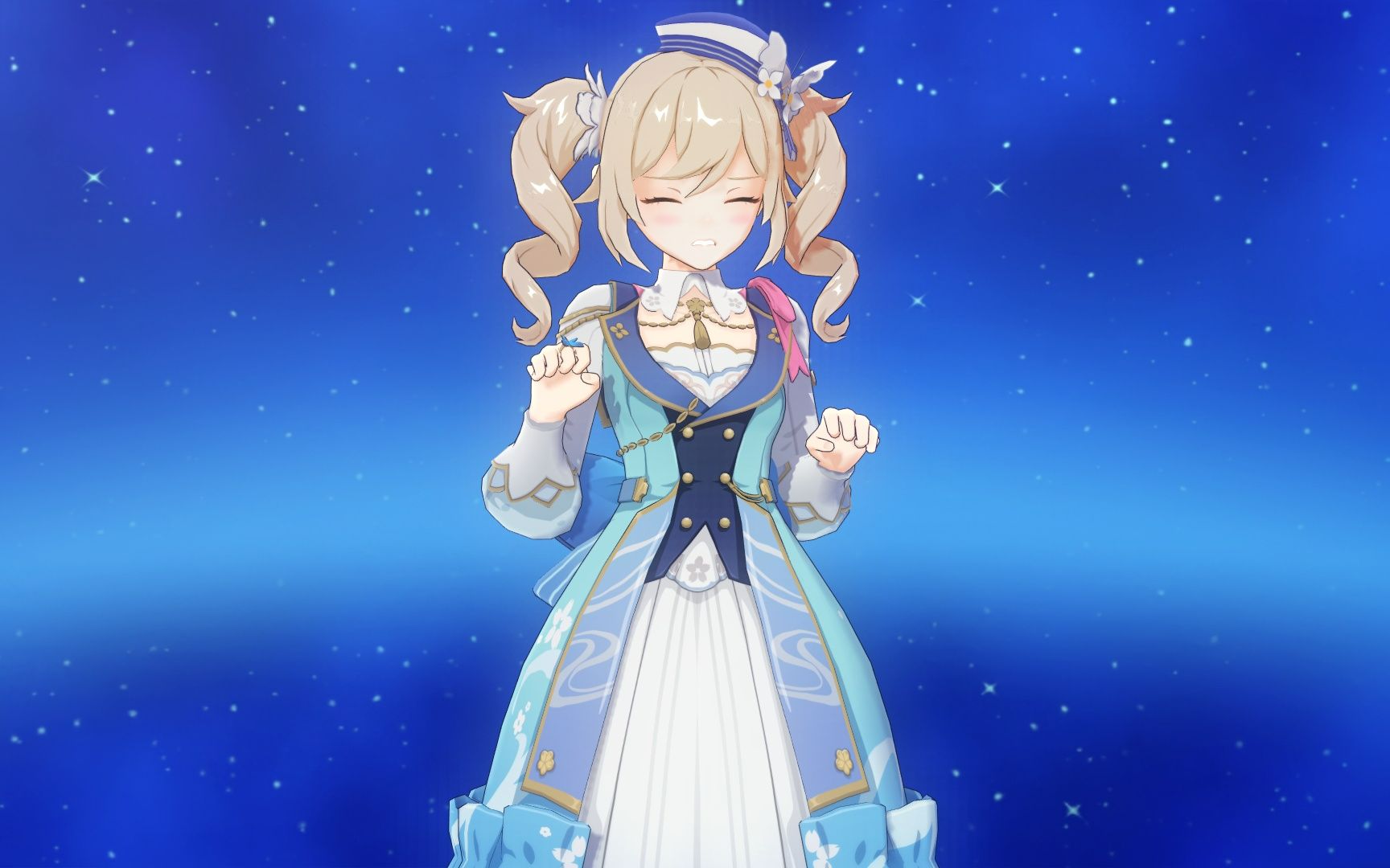 穿上新衣服的芭芭拉