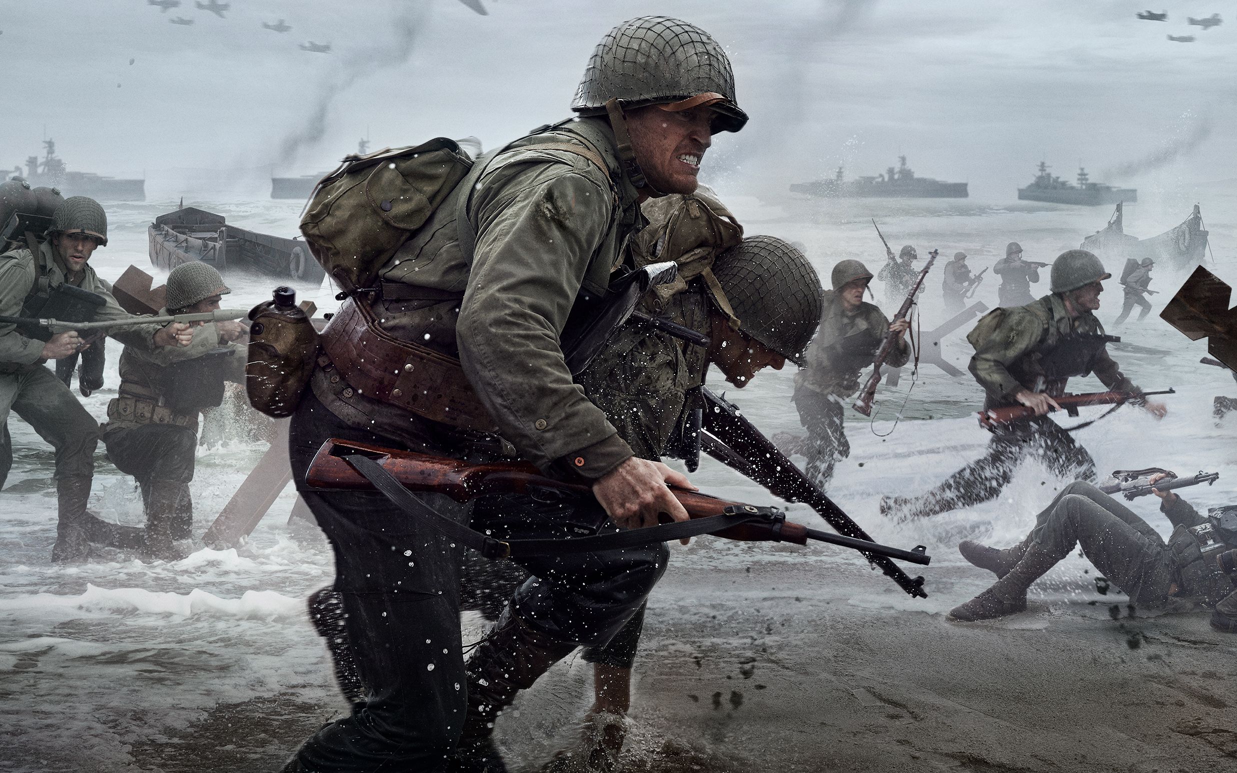 【使命召唤14二战】兄弟连第一季 p1 抢滩