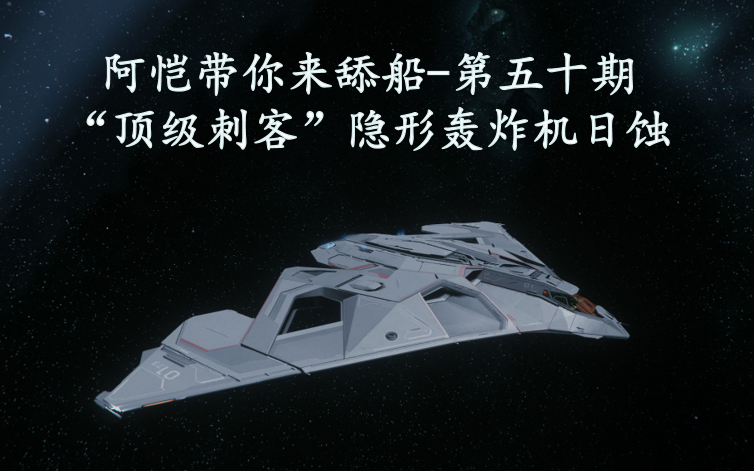 【星际公民】阿恺带你来舔船第五十期-"顶级刺客"隐形轰炸机日蚀