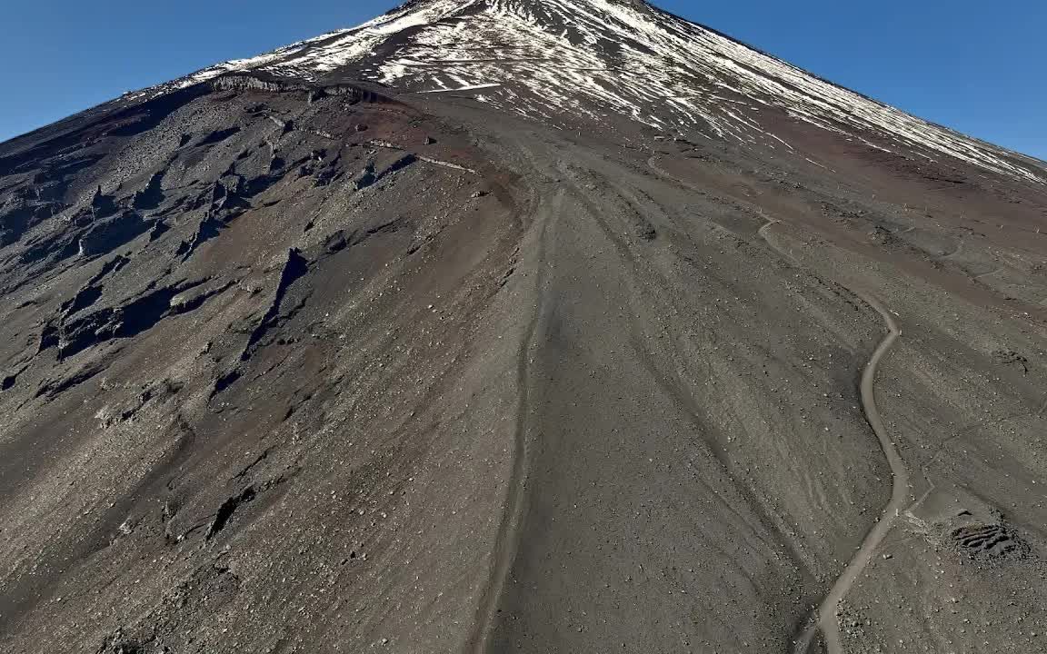 【超清日本】第一视角 富士箱根伊豆国立公园 富士山富士宫口五合目站 乘坐出租车前往云端并使用无人机航拍 2023.11哔哩哔哩bilibili