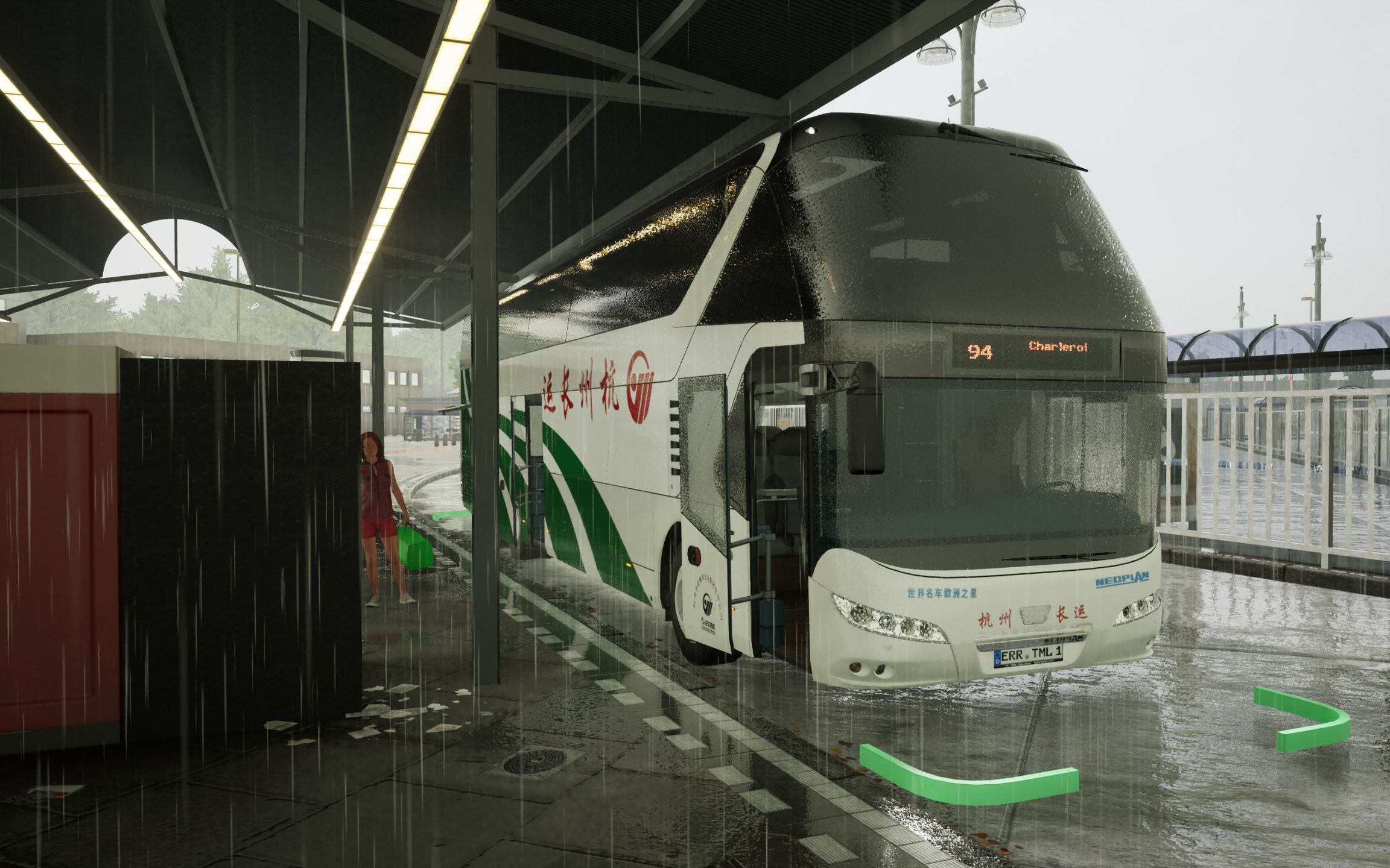 真实模拟长途客车