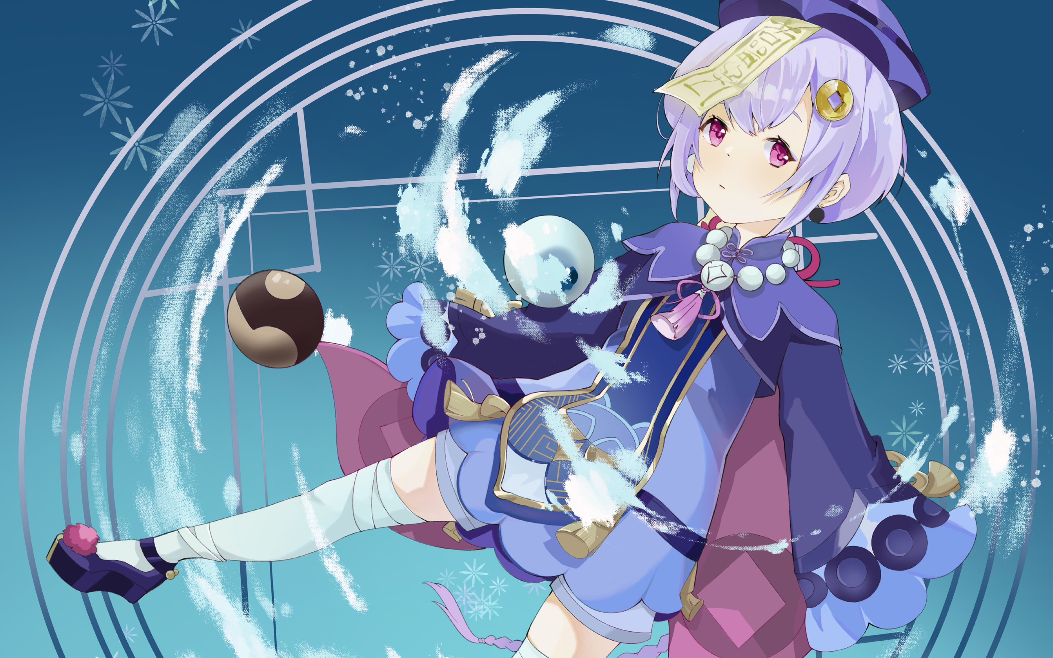 【绘画】原神 画七七不出七七