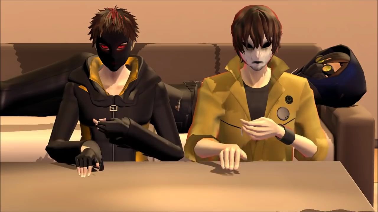 [mmd] (creepypasta) 当代理三人组闲得没事干的