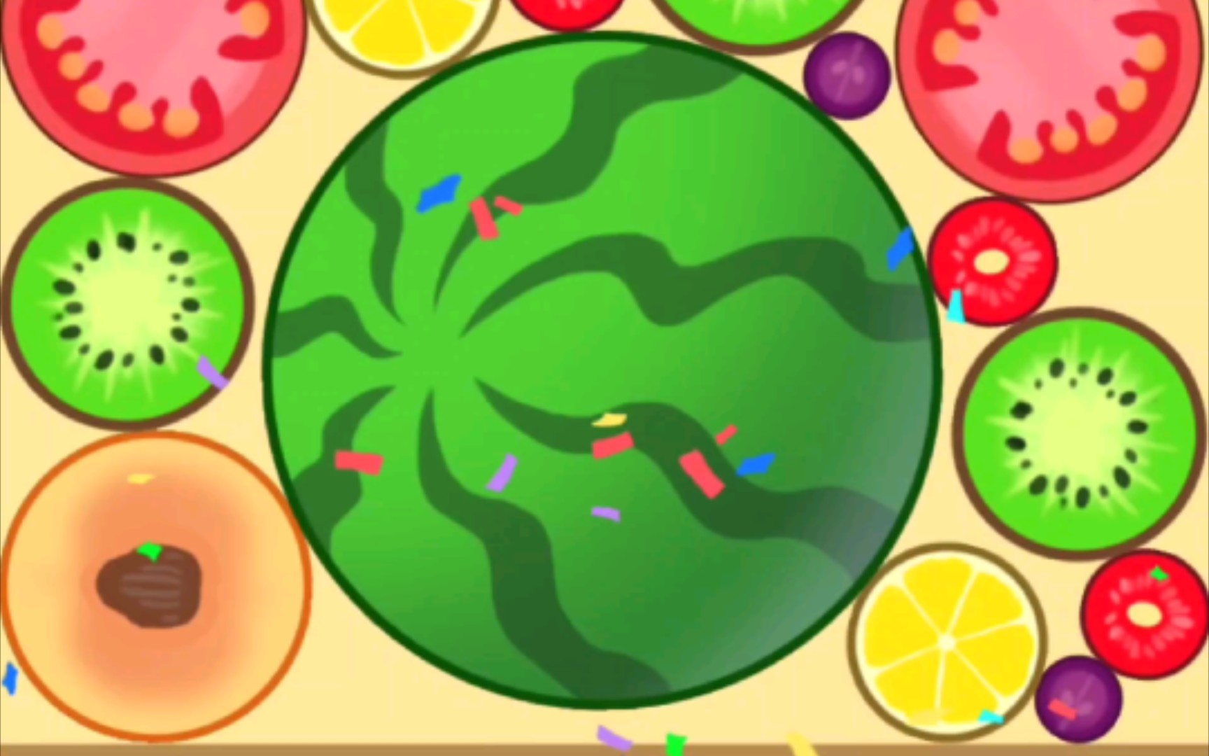 【小米快游戏】《合成大西瓜》过年不能放炮,那就种西瓜吧(音效有点点