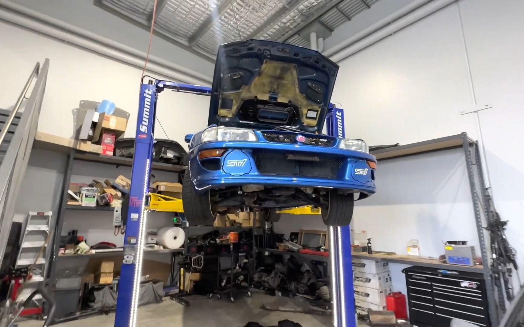 subaru 22b sti - we pulled apart this $250,000  subaru
