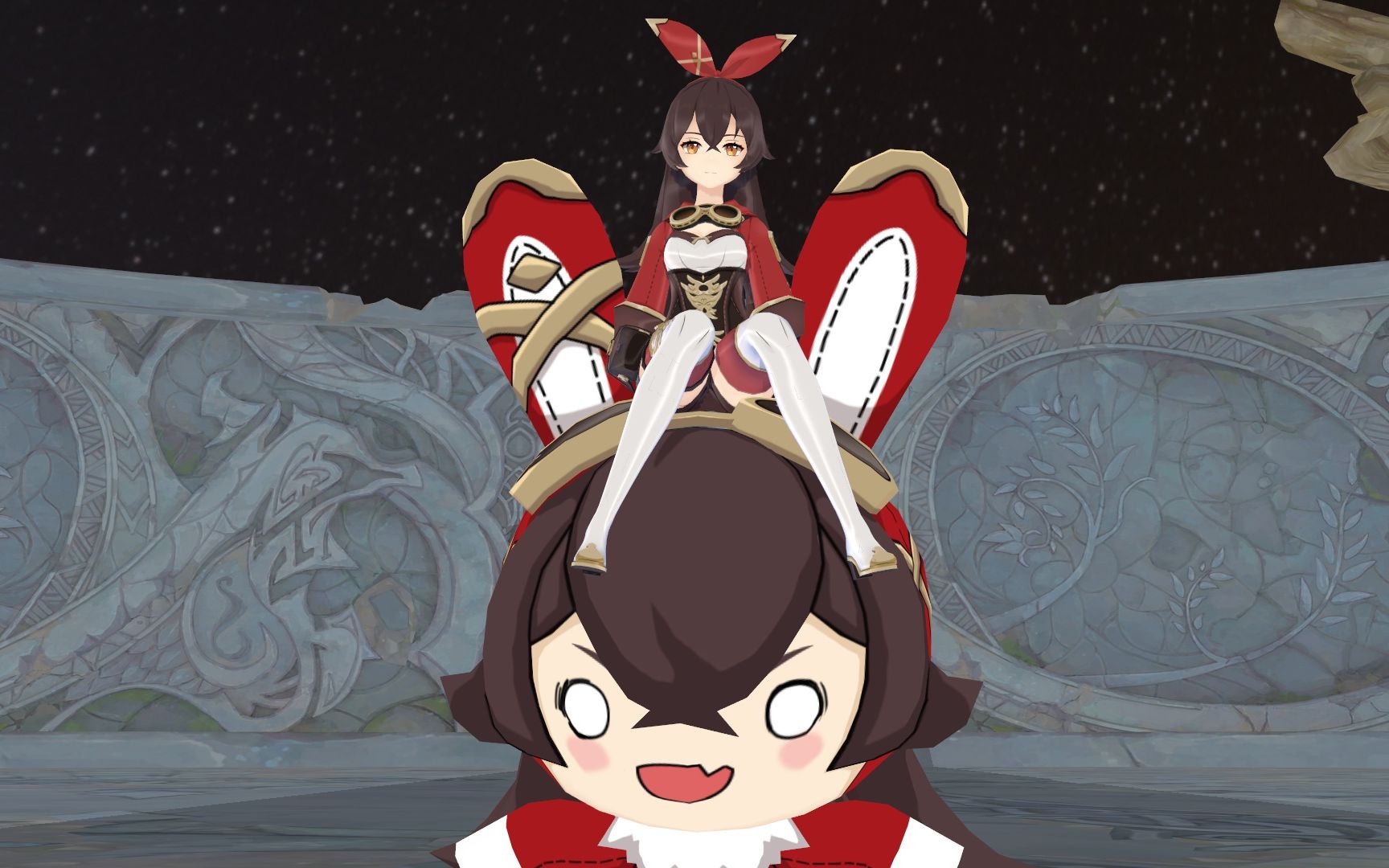 【兔兔伯爵】请好好的看着我