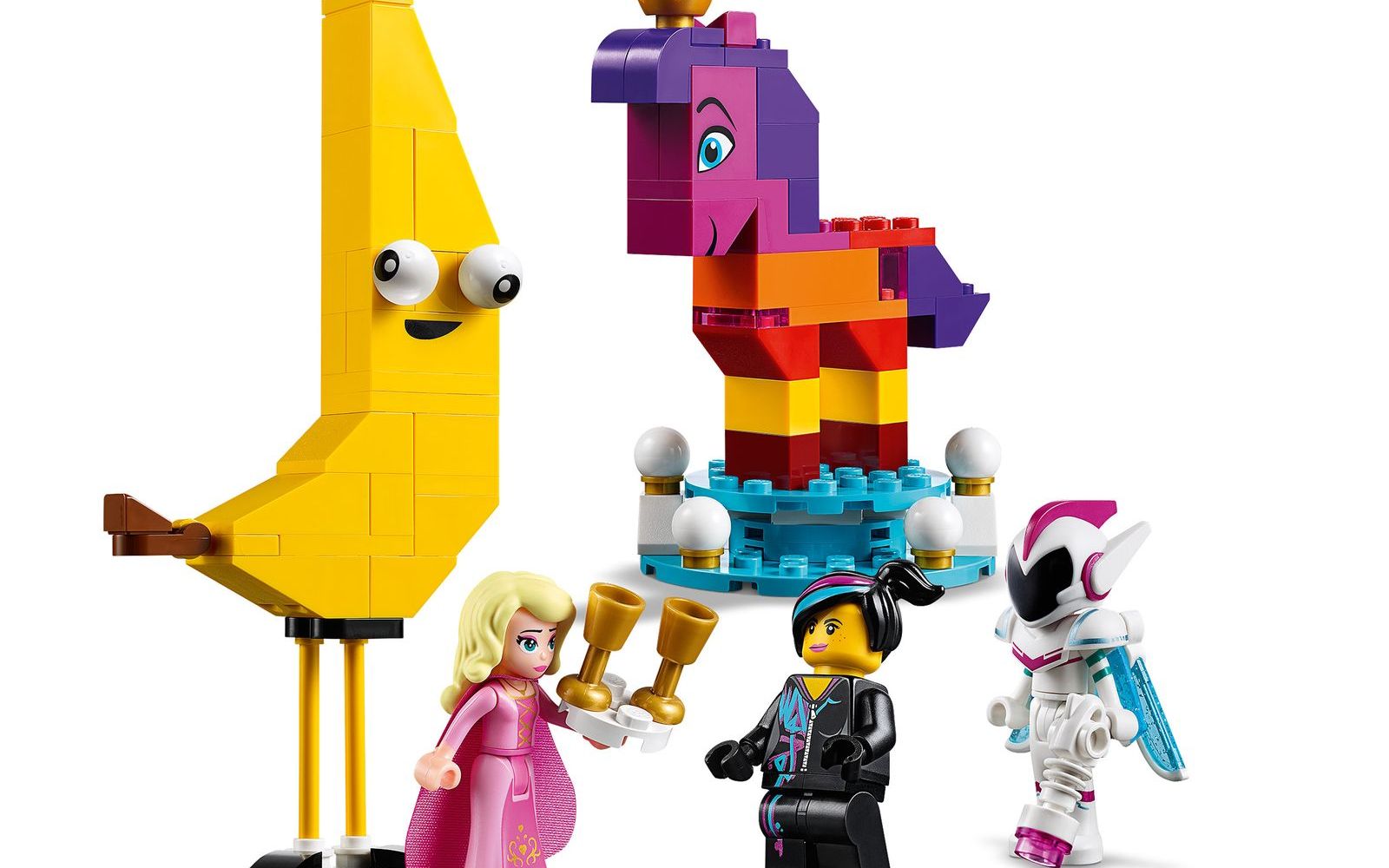 乐高 lego 70824 乐高大电影 瓦纳比女王的隆重介绍 拼搭搬砖视频