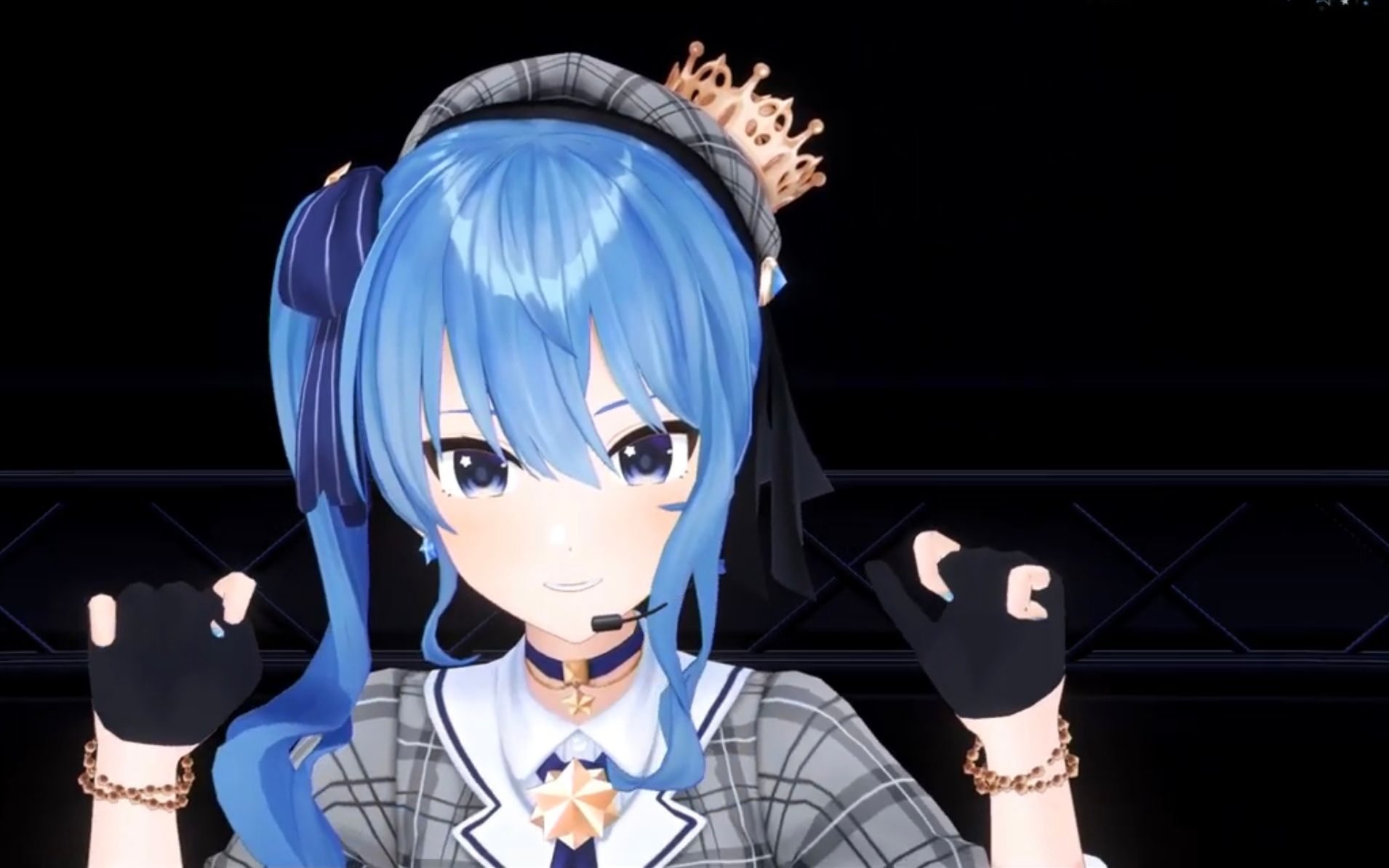 剪辑熟肉星街彗星3d回空气苹果汁与星球麦克风